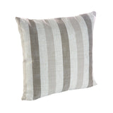 Liza Stripe Decorative Toss Pillow - Taupe